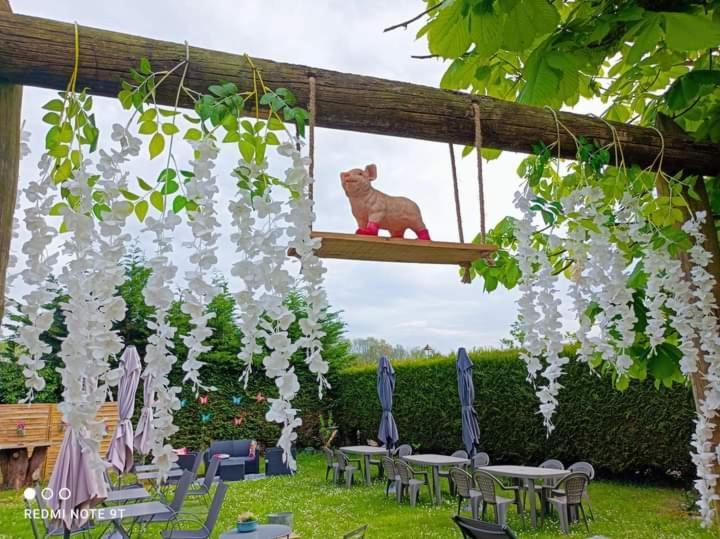 Hotel Ma Campagne - Le Jardin Auberville Exterior foto