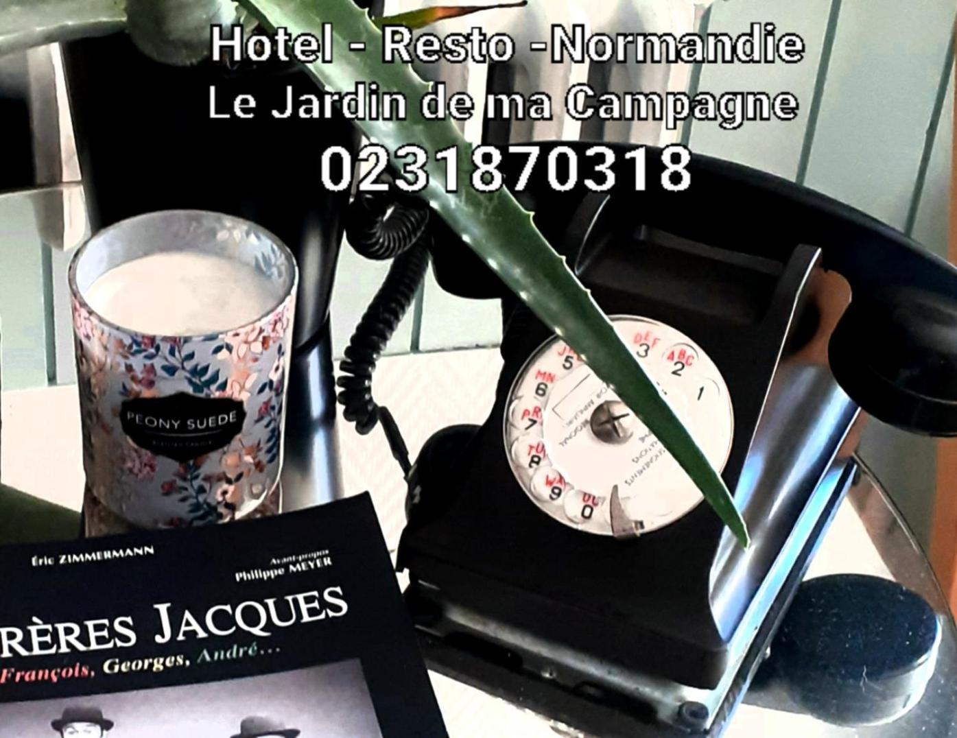 Hotel Ma Campagne - Le Jardin Auberville Exterior foto